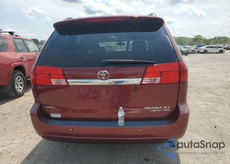 2004 Toyota Sienna Xle z USA, uszkodzony, nr VIN 5TDBA22CX4S016413